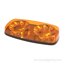magnetischer Mini-Warnbalken, blinkendes gelbes Leuchtfeuer